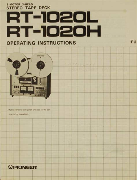 Pioneer rt 1020 h reel tape recorder service manual. - John deere piranha 44 mower deck manual.
