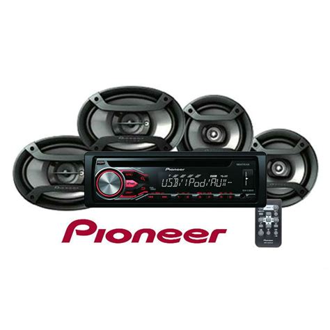 Pioneer TS-600M 6-1/2" 4-Way Full Range Coaxial Car Stereo Speake