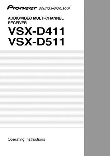 Pioneer vsx d411 receiver owners manual. - Yamaha rs viking professional service manual.