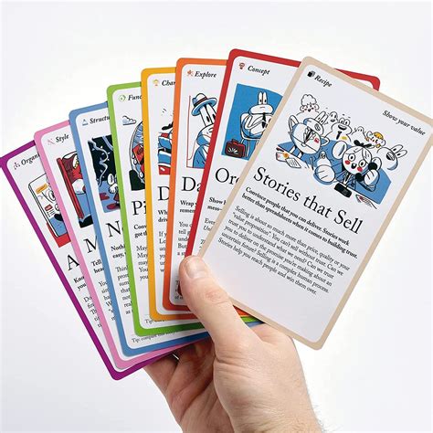 Pip decks review. Stories are the best tool for this! There are seven desert-island cards that Steve focuses on to start with. Each helps you with a different stage of the storytelling process - it’s the ‘head’ of a family of similar tactics. The simplest way into the deck is to take one or two of these as your starting point. 