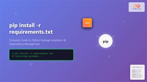 Pip install console.  Use Python pip to install packages manually, or by using a requirements. ...
