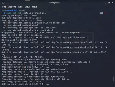Pip install kali.  We will also show you basic usage commands for pip, such as At minim...
