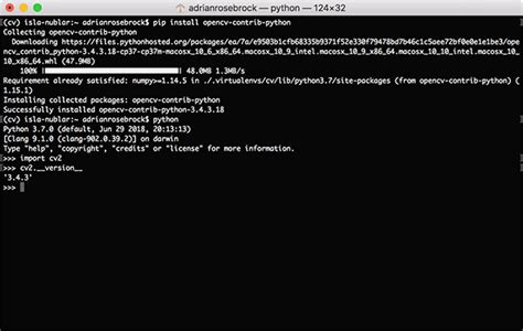 Pip install pyimagesearch.  In previous OpenCV install tutorials I have recommended c...