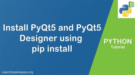 Pip install pyqt5. 5.  Within the virtual environment, do a simple pip install ...