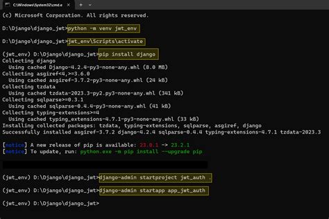 Pip install rest_framework_simplejwt.  The djangorestframework-simplejwt[crypto] format i...