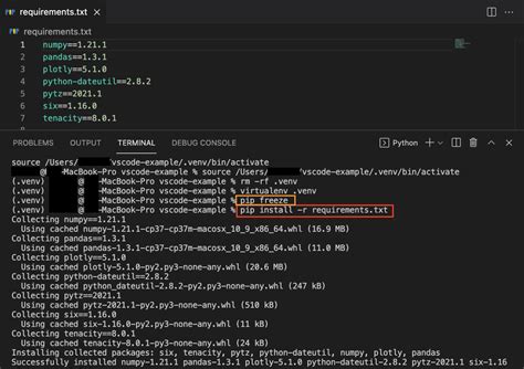 Pip is not defined vscode.  Manually installing pip and changing packag...