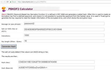 Pip pbkdf2.  It&rsquo;s designed to be useful for a wide range of tasks, from verifying a h...