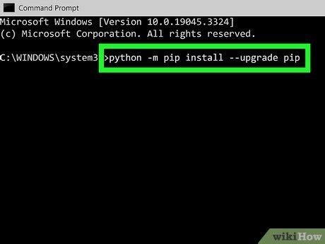 Pip update windows.  Make sure that Python was added to your Windows pa...