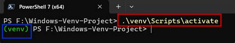 Pip venv.  Follow these steps: Change Directory to Scripts: cd venv\Scripts A...
