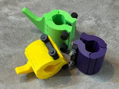 Pipe clamp 3d print.  10000+ "double pipe clamp" printable 3D Models.  Download tho...