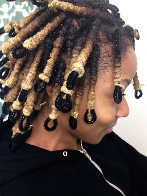 Pipe curls locs. This was a fun learning process!! The amazing thing is this style could have lasted for 3 weeks instead of two because my locs are short so the curls never f... 