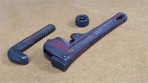 Pipe wrench restoration. Hi guys at this time i have restored a Rusty pipe wrench in a cool way to entertain you guys.The wrench was too rusty and i find it from scrap store and it w... 