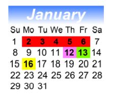 Piper District Calendar