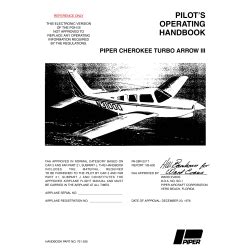 Piper cherokee turbo arrow iii information manual. - Sony vaio pcg 71913l drivers download.