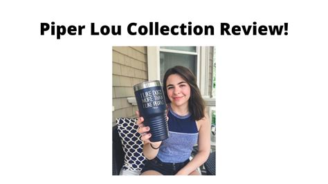 Piper Lou is a Fun/Snarky Lifestyle brand with tons of great designs. Featuring Apparel, Tumblers, Hats, Stemless Wine Cups, etc. Whether it's a Birthday Present, Wedding Gift, or you drank too much and went shopping online for yourself...Piper Lou is the #1 Giftable Brand....rated by us.. 