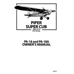 Piper super cub bedienungsanleitung poh pa18 pa 18. - Honda accord cu1 cu2 2009 service handbuch.