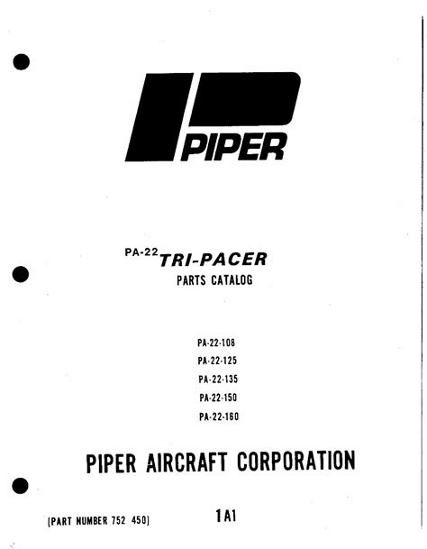 Piper tri pacer pa 22 parts catalog manual. - Romanciers et conteurs du xviie siècle.