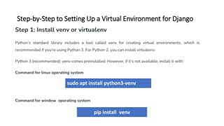 Pipx venv. 3.  This will install them in isolated virtual envrionments. ...