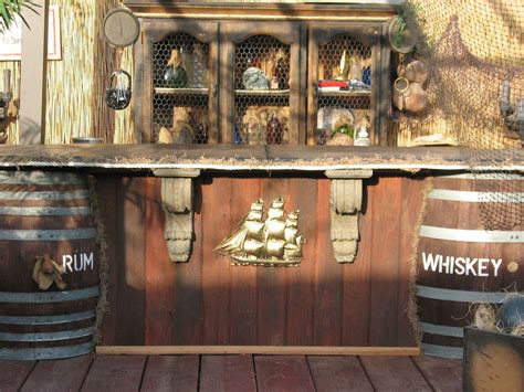 Pirate Home Bar Table