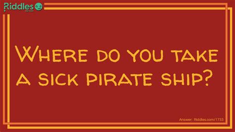 Pirate Ship... Riddles With Answers - Riddles.com