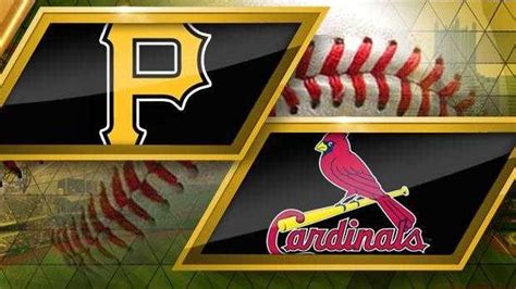Pirates face the Cardinals leading series 1-0