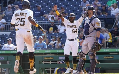 Pirates play the Brewers looking to stop road losing streak