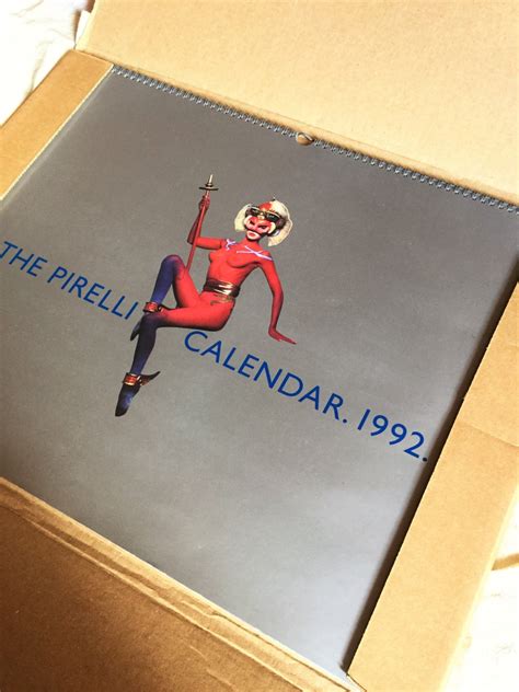 Pirelli calendar 1992 value.  Shipped in the original box.  60x40 Get th...
