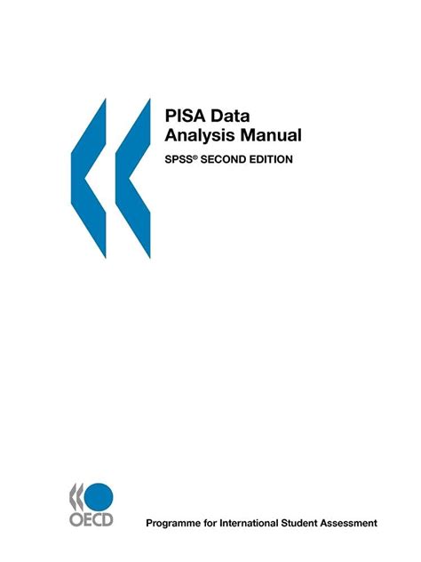 Pisa pisa data analysis manual spss second edition by oecd. - El periodista on line/ the on-line journalist.