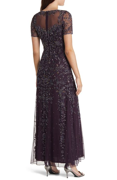 Pisarro Nights Beaded Chiffon Gown Nordstrom