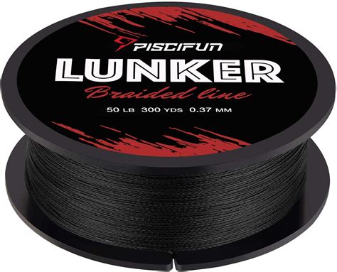 Piscifun Lunker Braided Line, Braided Fishing Line with Super …