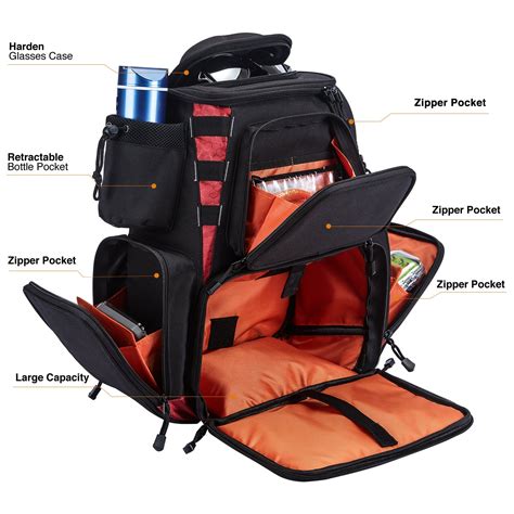 Piscifun Fishing Tackle Backpack Large Waterproof Tackle Bag Storage with Protec. $85.00. $50.80 shipping. or Best Offer. Piscifun Fishing Tackle Storage Bag Outdoor Shoulder Backpack Cross Body Sling. $40.00. $10.25 shipping. Fishing Bag Portable Outdoor Fishing Tackle Bags Multiple Waist Bag Fan.. 
