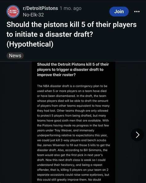 Piston reddit. The state of Michigan is home to some exciting sports teams. Detroit might have the Pistons, but smaller cities like Flint have their own notable teams as well. From football legen... 