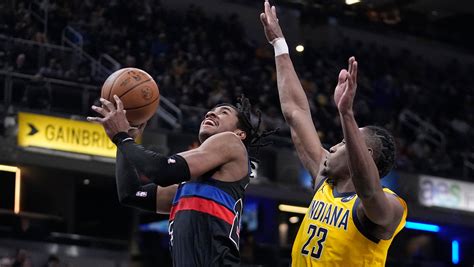Pistons beat Pacers 122-115 to snap another 11-game skid