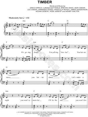 Pitbull Sheet Music Downloads at Musicnotes.com