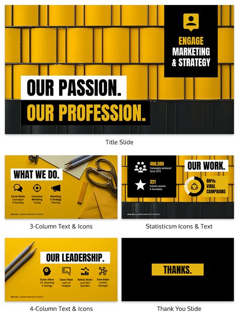 Pitch deck templates. Premium Google Slides theme and PowerPoint template. Put your business strategy in the spotlight with this corporate technology pitch deck. With themed illustrations, useful resources such as graphs, diagrams, a roadmap infographic, and a modern corporate design, your strategy will stand out from the competition. Showcase your project in a ... 