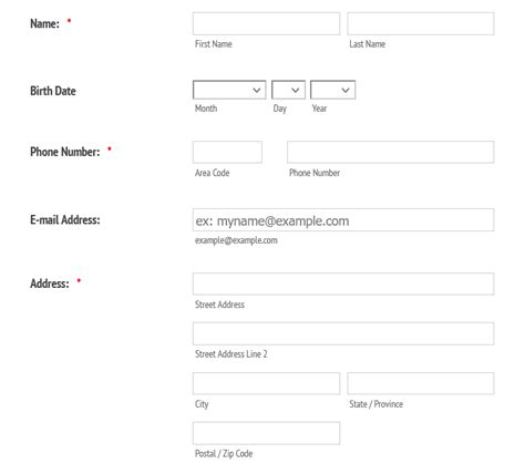 Pitco Foods Employment Application - Jotform