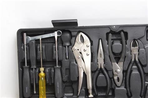 Buy the PITTSBURGH 130 Pc Tool Kit With Case (Item 64263) for $29.99, valid through April 10, 2022.Compare our price of $29.99 to ANVIL at $75.88 (model number: A137HOS). Save 60% by shopping at Harbor Freight.The PITTSBURGH 130 piece tool kit includes everything you need to handle most home, office or automotive repairs. The tool…. 
