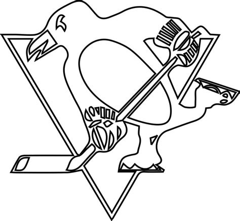 Pittsburgh Penguins Coloring Pages