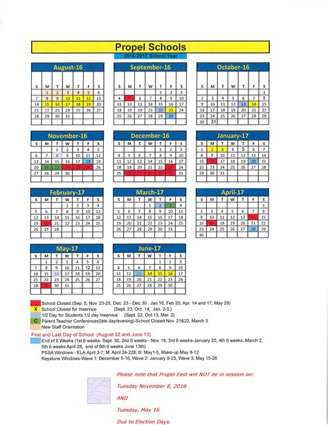 Pittsburgh University Calendar