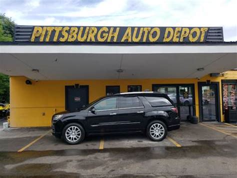 Pittsburgh auto depot. Pittsburgh Auto Depot Used Car Dealer. 2.0 14 reviews on. Website. Website: pitautodepot.com. Phone: (412) 884-7611. 2306 Saw Mill Run Blvd Pittsburgh, PA 15210 271. ... 