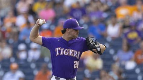 Pittsburgh selects hard-throwing LSU pitcher Paul Skenes with top pick of amateur draft