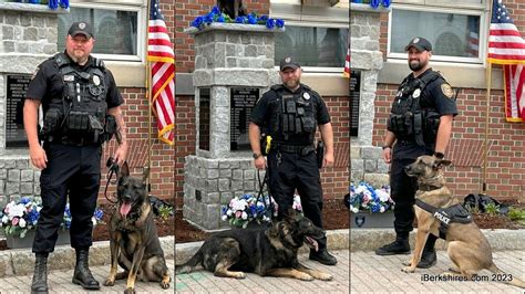 Pittsfield Police unveil new K9 memorial