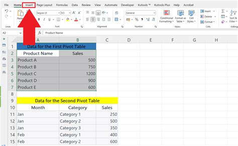 Pivot How To Transform Multiple Tables In One Excel Sheet To One Table