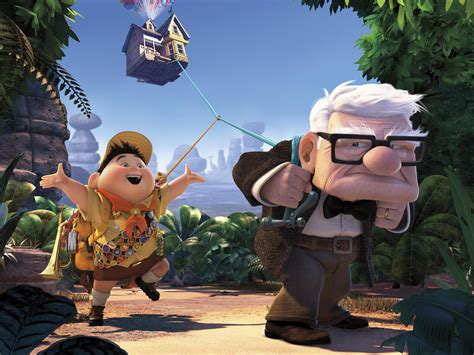 Pixar movie up. Up is a 2009 American computer-animated comedy film produced by Pixar Animation Studios and released by Walt Disney Pictures. The film centers on an elderly ... 