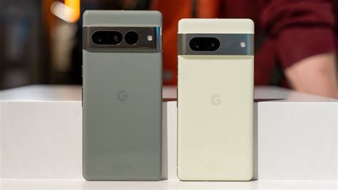 Pixeel 7 pro. The Pixel 7 Pro has an additional camera compared to the Pixel 7, but otherwise the design seems very similar on the back, with the new metal camera visor that wraps into the frame on both sides. 