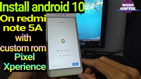 Pixel 5a custom rom.  So nothing special, this phones availability Custom ROMs based...