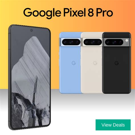 Pixel 8 pro deals. Incredibly immersive Pixel 8 Pro. Immersive 6.7-inch display delivers sharp, crisp, and vivid images. Refresh rate intelligently adjusts for a responsive, power-efficient performance. Google Tensor G3 powers your Pixel to be super fast and efficient. It's custom-designed with Google AI for cutting-edge photo and video features, and for smarter ... 