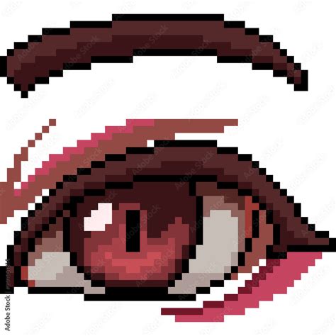 Pixel eyes. Learn how to design different eyes styles and shapes for pixel art characters at various resolutions (8x8, 16x16, 32x32, 64x64). See examples of pixel art eyes from Dragon Ball, Scooby-Doo, manga, and more. 