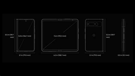 Pixel fold specs. Here are the specs for the Google Pixel Fold. Google Pixel Fold: Display: Inner: 7.6-inch 2208 x 1840 120Hz foldable OLED. 6:5 aspect ratio. UTG. Outer: 5.8-inch fullHD+ 120Hz OLED. 