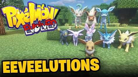 Pixelmon eevee evolutions. 6.41K subscribers. Subscribe. 1.8K. Share. 364K views 7 years ago. **Sylveon is NOT in this version of the game yet so I couldn't cover all 8 evolutions of Eevee.**. 